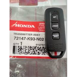 KUNCI KONTAK DAN REMOT SCOOPY LED 2017 2018 2019 2020 72147K93N02 3501AK93N00