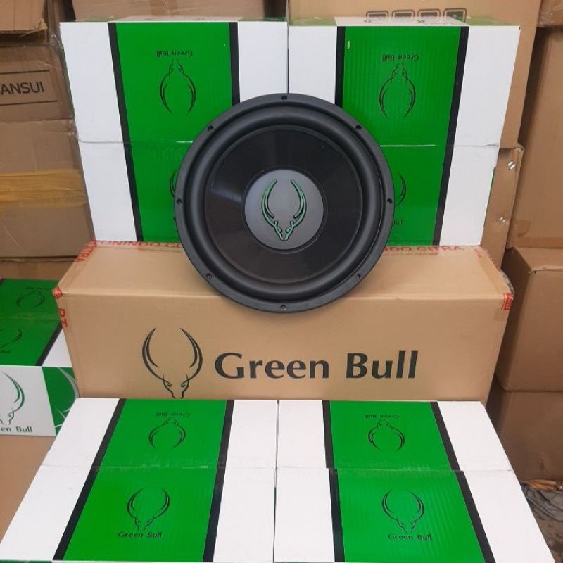 Subwoofer 12'' inch Double Coil GREEN BULL Subwoofer Greenbull Subwoofer Grenbull