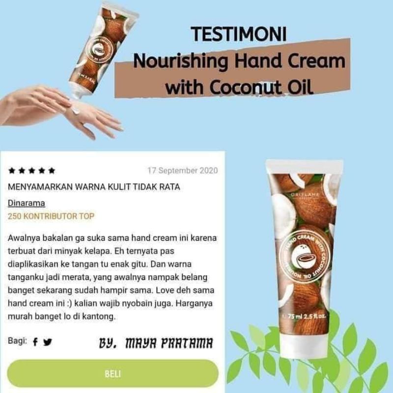 Hand Cream Coconut