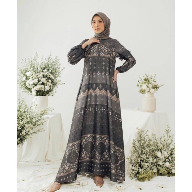 Gamis Maxmara Dior Silk Premium//Gamis Maxmara Lux Premium-Ceruty Dior Abu