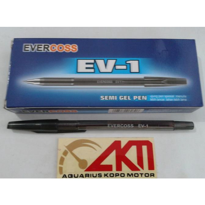 

Bolpen Pulpen Evercoss EV1 Bolpoint Semi Gel Pen (Jual per 1 Lusin) akm6666 Juara