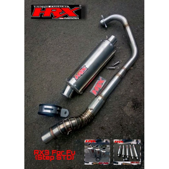 HRX Exhaust type RX3 FU Step STD