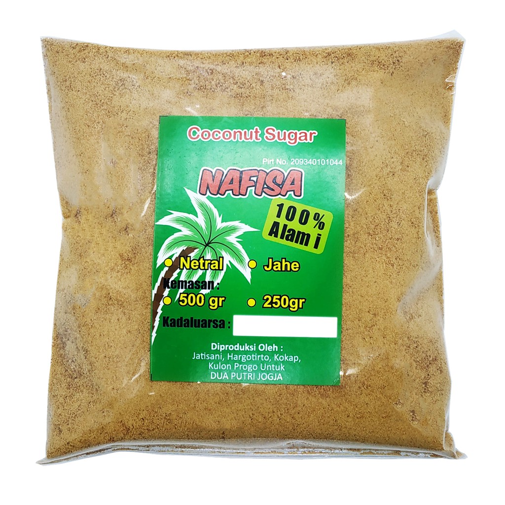 

Nafisa - Coconut Sugar Packing Plastik 500gr