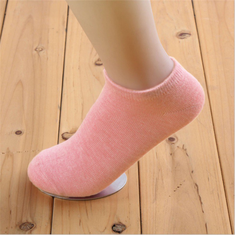 Kaos Kaki Ankle Cute Kaos Kaki Pendek Polos dan Motif Semata Kaki Import Murah Motif Polos-POLOS SALEM