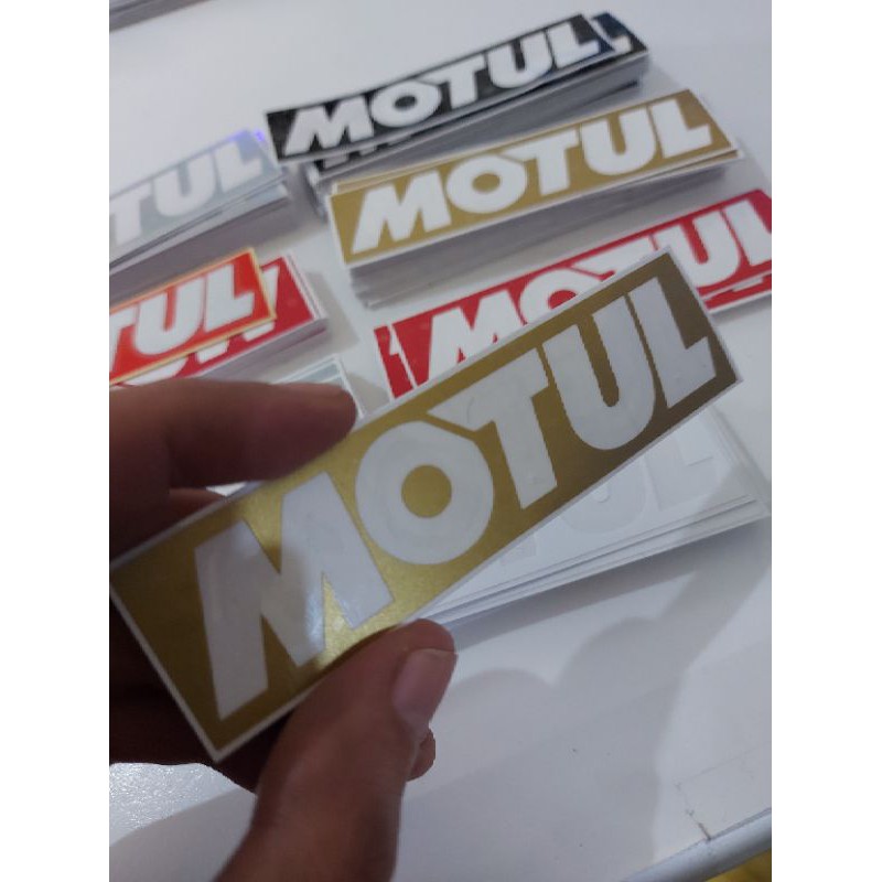 STICKER MOTUL CUTTING