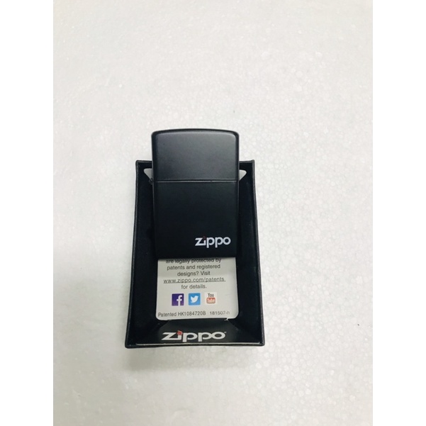 Korek Zippo Matte Warna Hitam / ZIPPO ANTIK