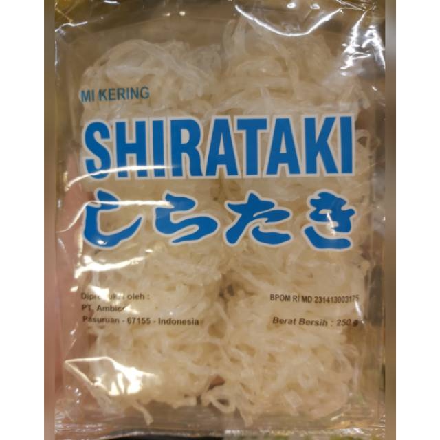

MI KERING SHIRATAKI 250 GRAM