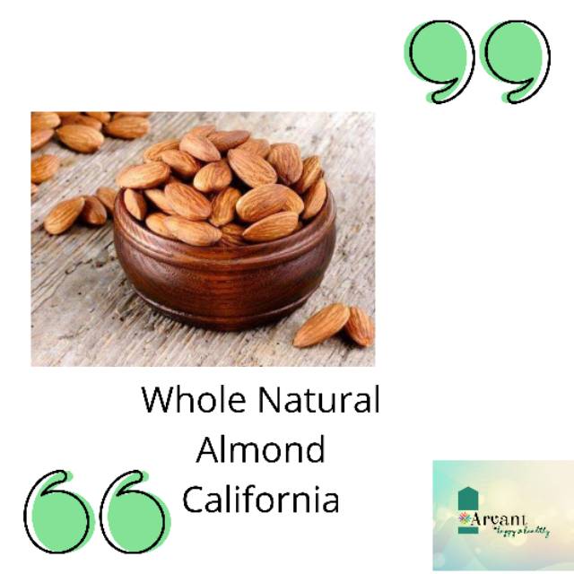 

TERMURAH Almond Whole Natural - 250gr