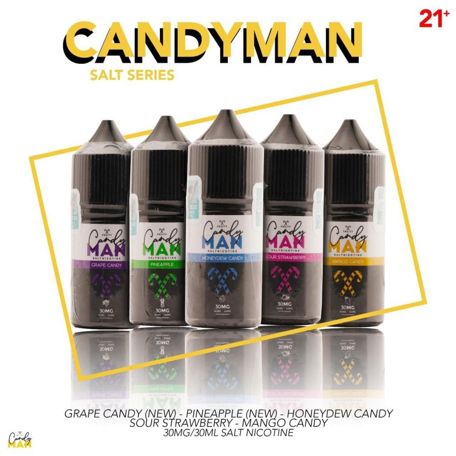 Candy Man Salt Nic 30Ml 30Mg Berpita Cukai Candyman Saltnic