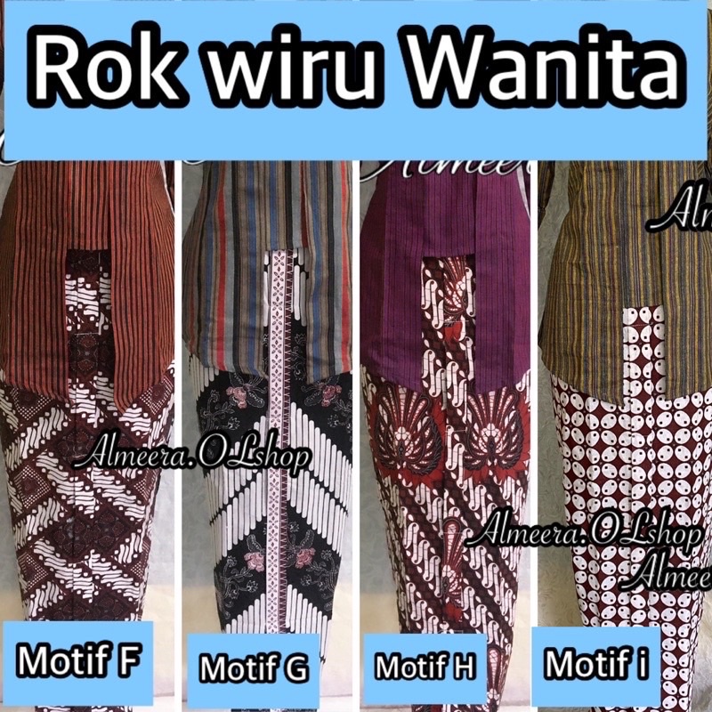 jarik wiru jadi 5L super jumbo lingkar pinggul 125 an cm wanita
