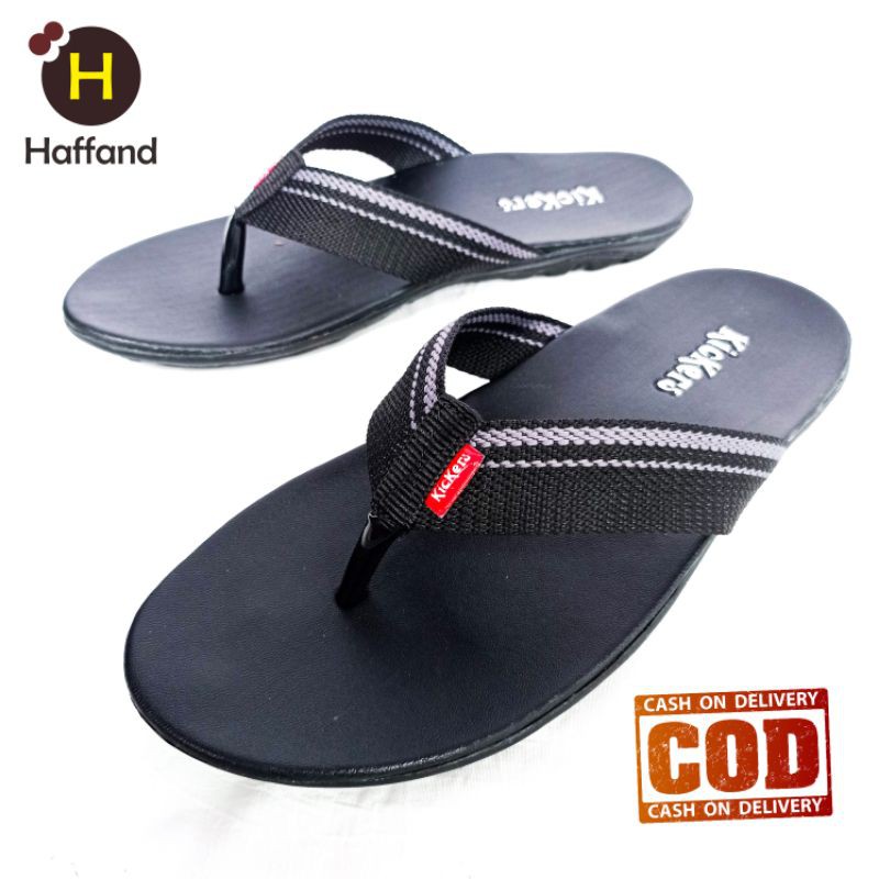 Sandal jepit pria bisban casual murah/Sendal pria kekinian keren terbaru