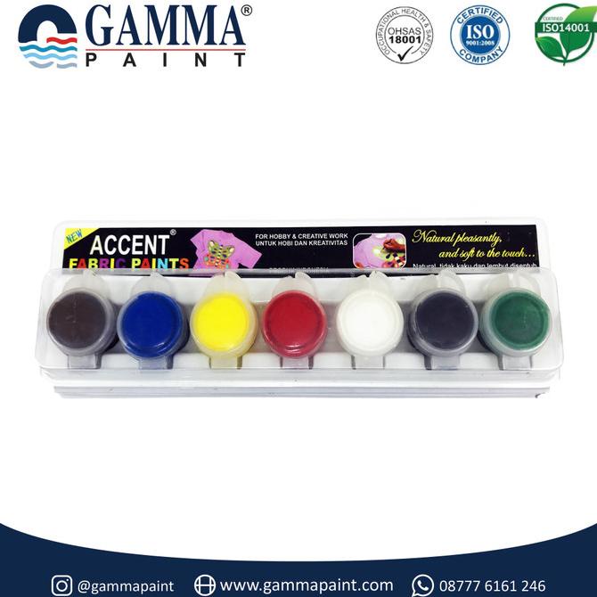 

Accent Fabric Paint Set - Cat Untuk Kain - Acrylic Water-Based