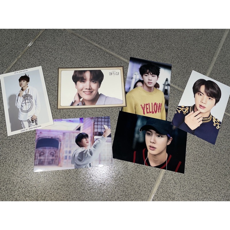 Postcard live photo oneul wake up 5th muster bluray memo 2019 sys jp bts jin seokjin j-hope hoseok