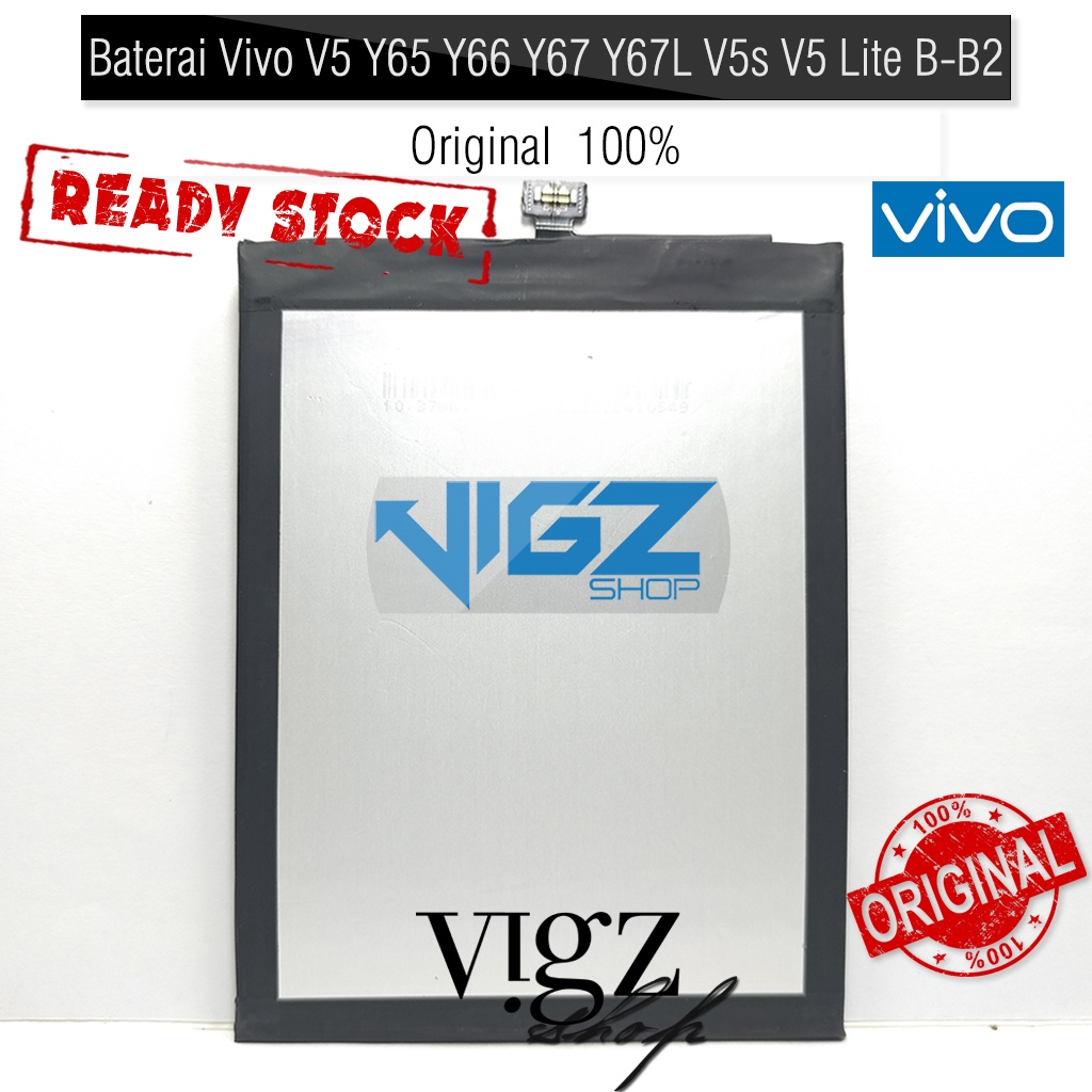 Baterai Vivo V5 Y65 Y67 V5s V5 Lite B-B2 Original 100% Batre Battery