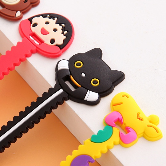 Cartoon Silicone Data Cable Organizer