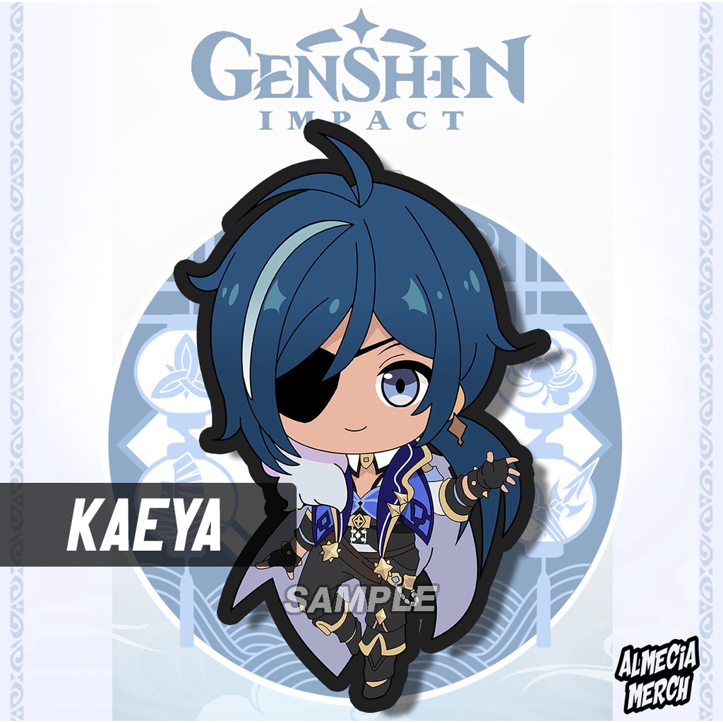 Gantungan Kunci Kaeya Genshin Impact / Keychain Kaeya Genshin Impact