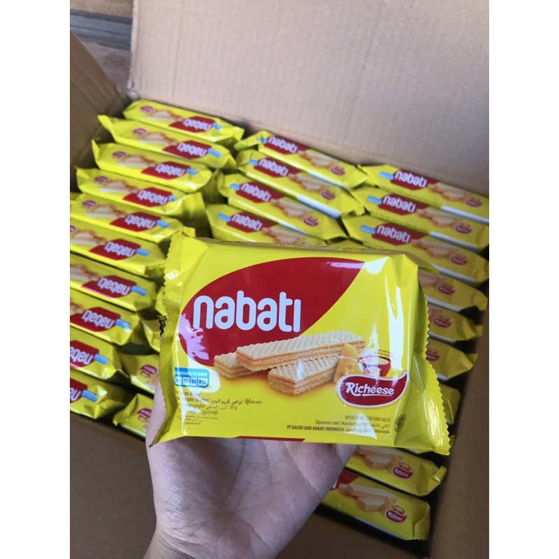 

Nabati wafer keju 50gr