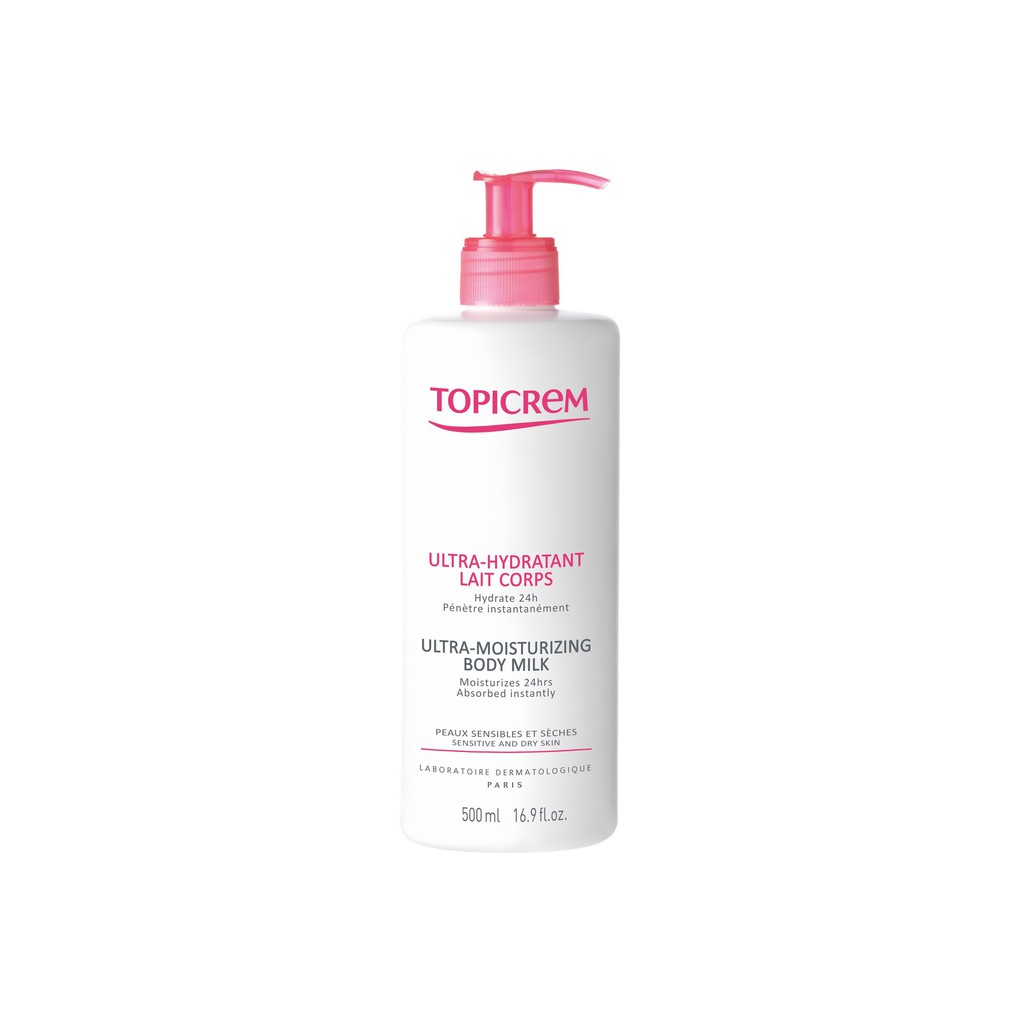 TOPICREM ULTRA MOISTURIZING BODY MILK 500 mL | Shopee Indonesia