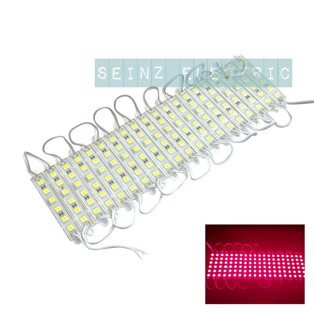 Seinz Lampu Modul 6Mata (20 Strip/Baris) module led smd 5050 waterproof