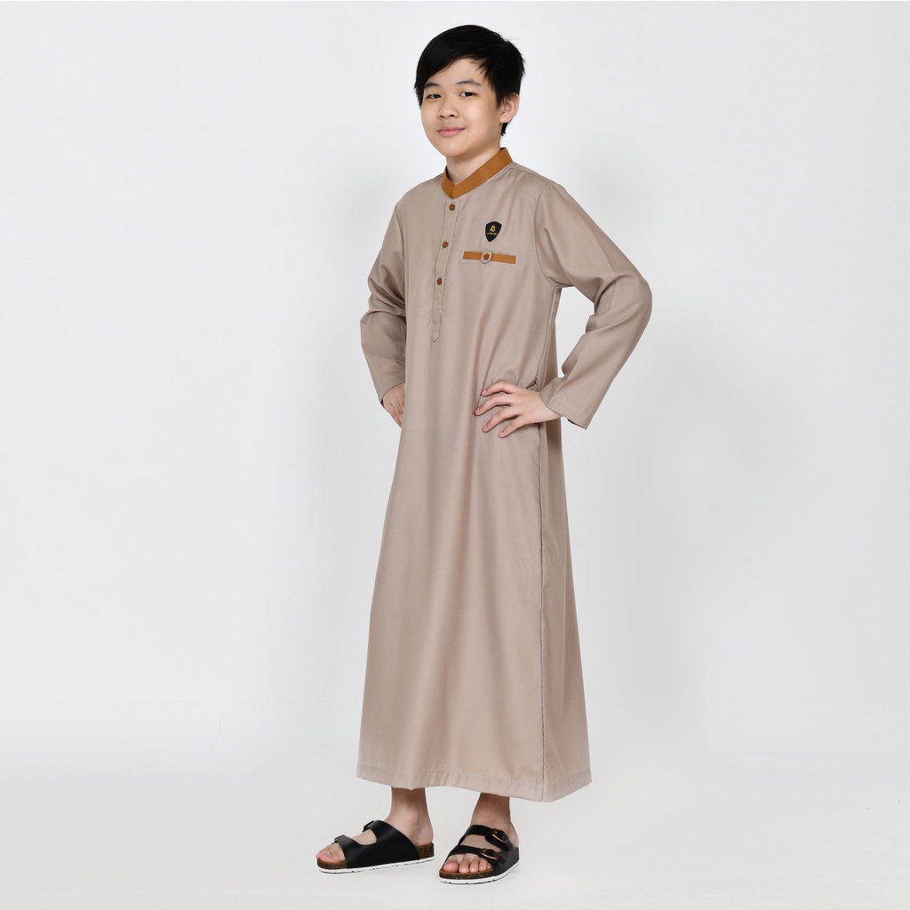 Jubah Anak Gamis Anak Laki Laki 6 - 14 tahun AL BAARI JK-093