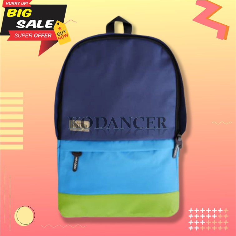 Termurah Tas Ransel Export Delanoir Lite Sheila 725RI   /  Sekolah Clasic - Purple Pink