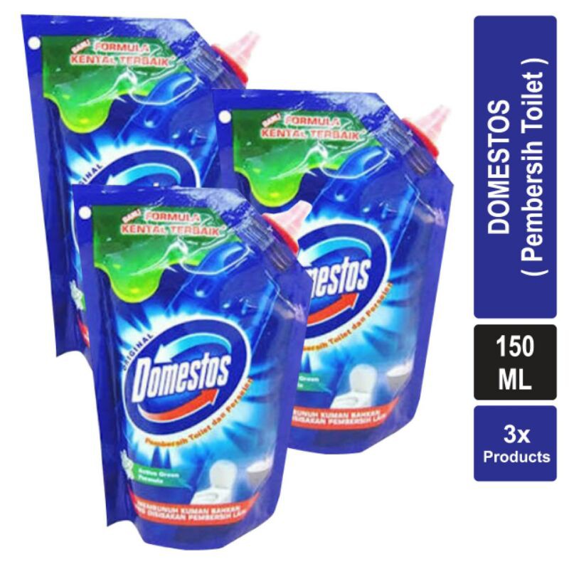 DOMESTOS ORIGINAL 150ML × 3pcs