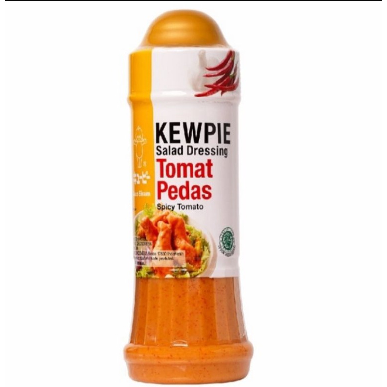 

Kewpie Kwepie Tomat Pedas 200ml | Salad Dressing Spicy Tomato