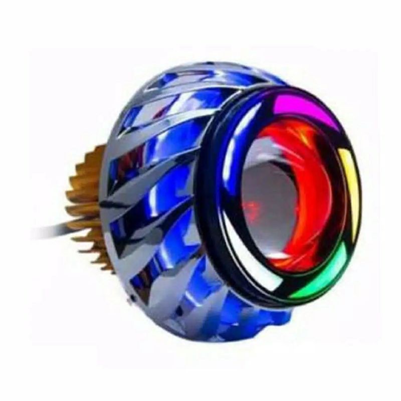 Lampu Led Depan Projie Led AE Rainbow Flash Running 3.5inch universal