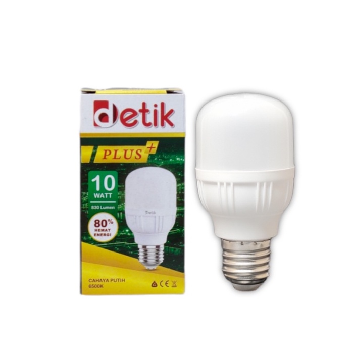 DETIK Plus Lampu LED Capsule 10 Watt - Cahaya Putih