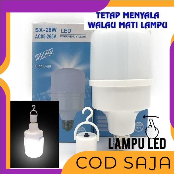 lampu rumah emergency otomatis nyala mati lampu led DECOR RUMAH MURAH lampu TERANG mati lampu asli