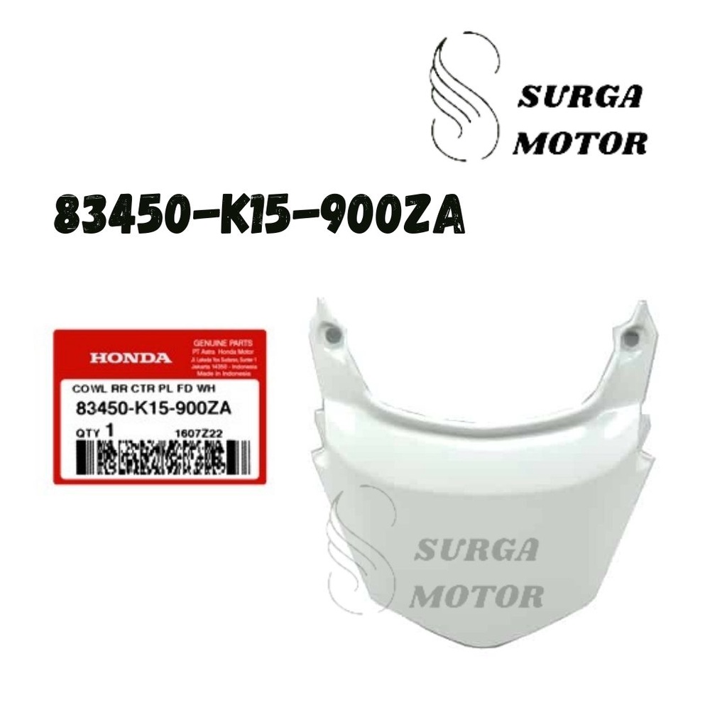 Cowl RR CTR Pearl White WH PUTIH Cover Tail CB 150R CB150R StreetFire Old 2012-2015 Ori HGP ORIGINAL