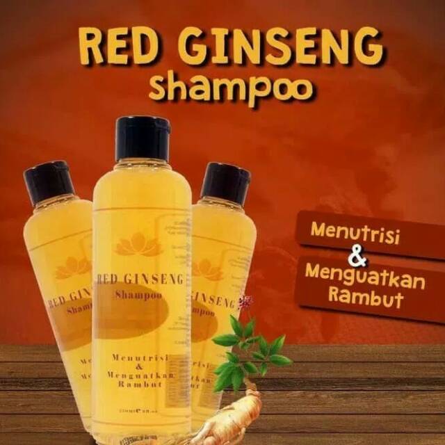 RED GINSENG SHAMPOO / SHAMPOO GINSENG MERAH PENYUBUR RAMBUT