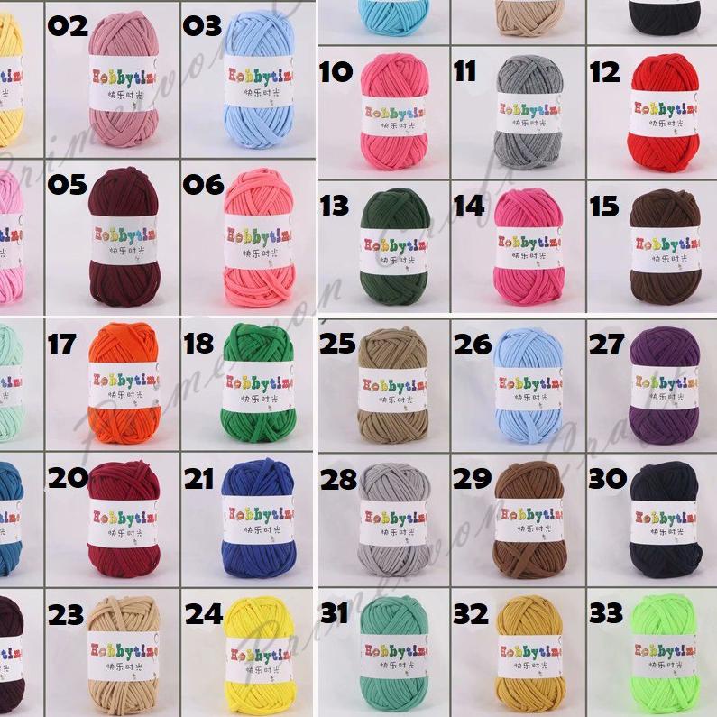 향 1-20 Tyarn/ benang rajut kaos  TNP1