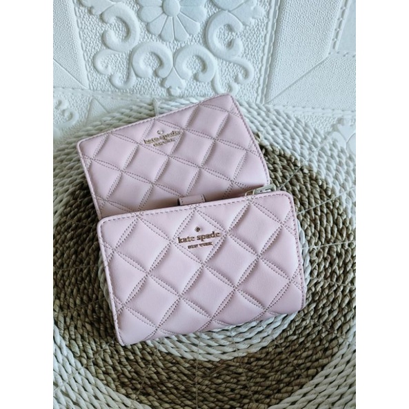 kate spade natalia bifold rose
