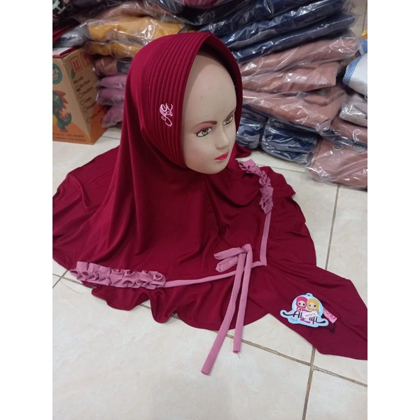 Hijab Sintia TG/hijab anak/ jilbab al zafi/omah kerudung / agen riyani