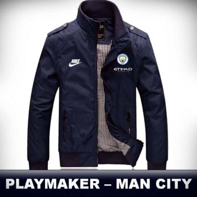 Jaket parasut playmaker Manchester City