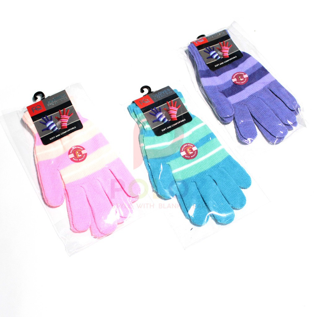 SARUNG TANGAN MOTOR WANITA KOREA  ANTI SLIP FULL JARI MOTIF LUCU GLOVES ANTI SLIP WOMEN IMPORT A31