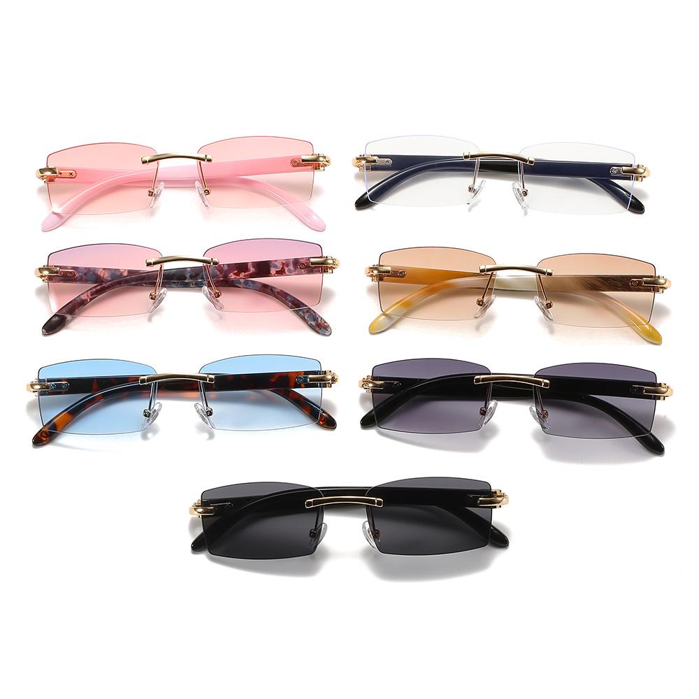 Lily Punk Kacamata Hitam Pria Wanita Gradient Eyewear Fashion Shades