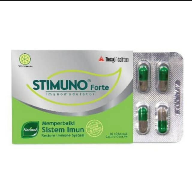 Stimuno Forte Tablet 10s / Untuk Memperbaiki Sistem Imun