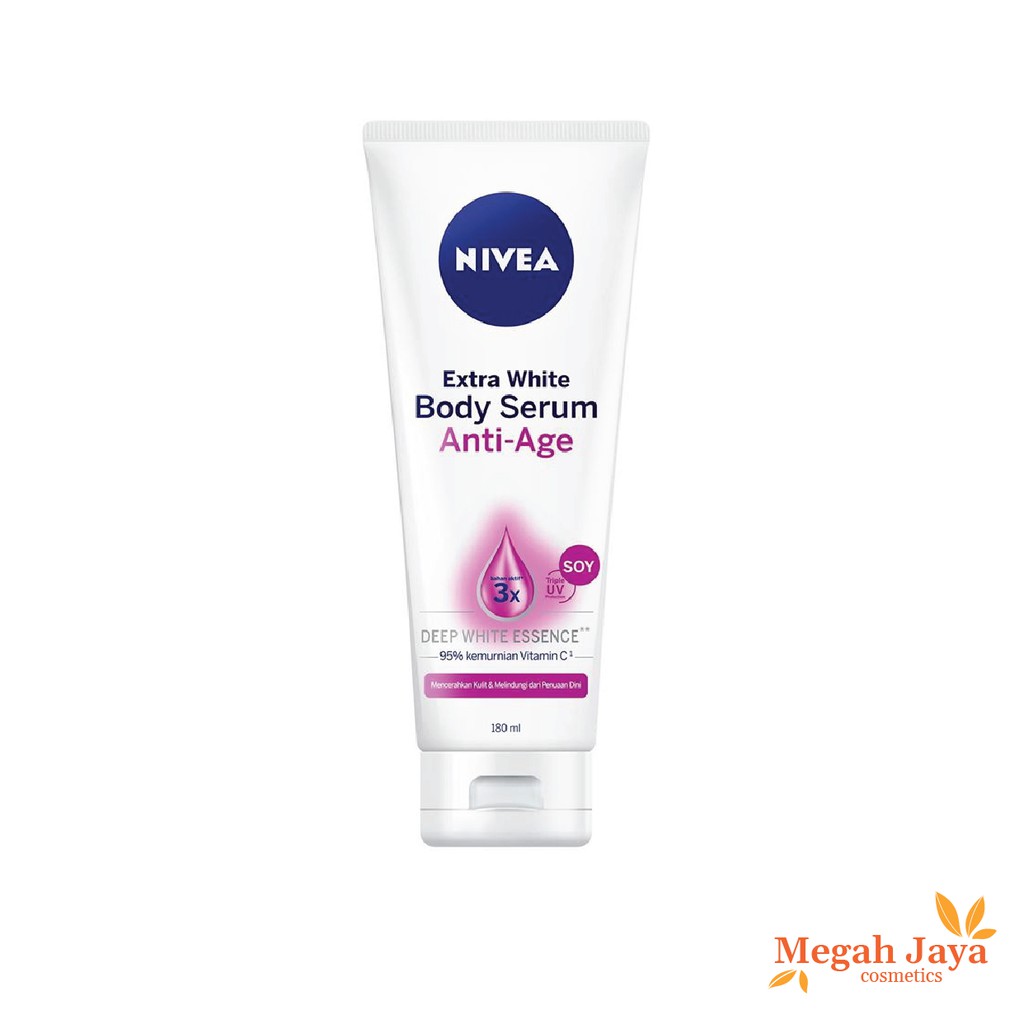 NIVEA EXTRA WHITE ANTI AGE BODY SERUM 180 Ml @MJ