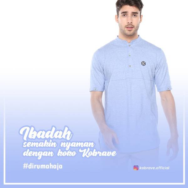 Baju Koko Pria Koko Abidzar Series KOBRAVE Busana Muslim Pria Promo COD