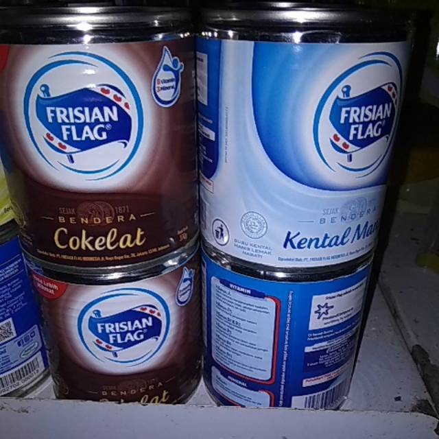 

Frisian flag krimer kental manis kaleng 370gr