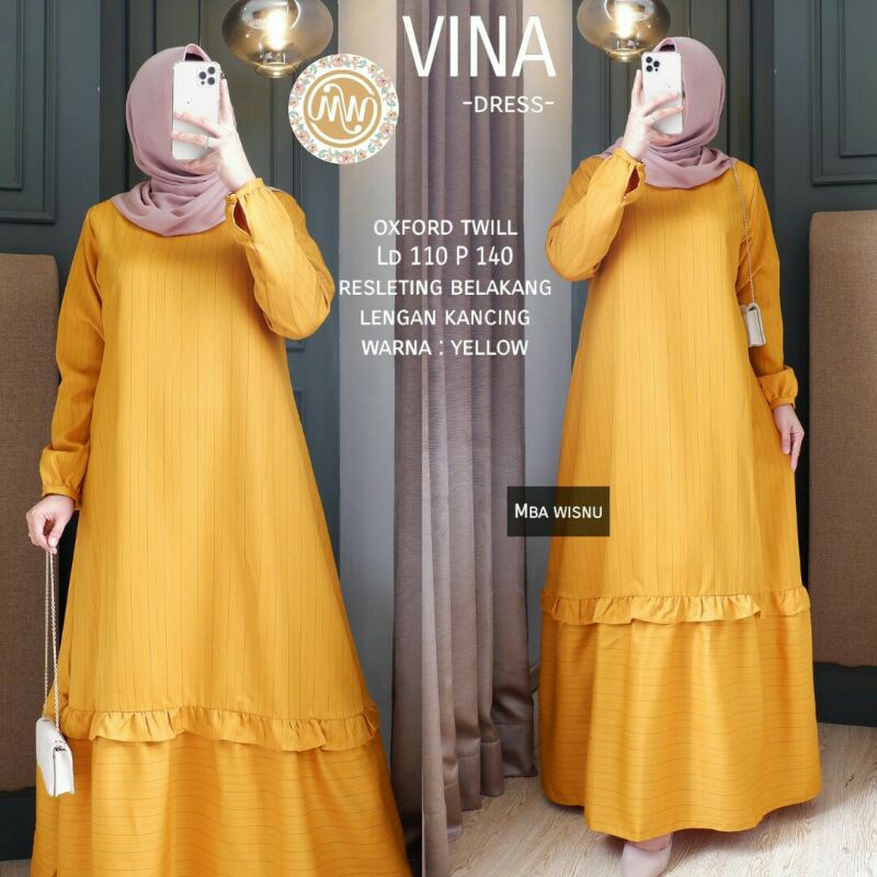 VINA Maxi Dress Ori M Winsnu