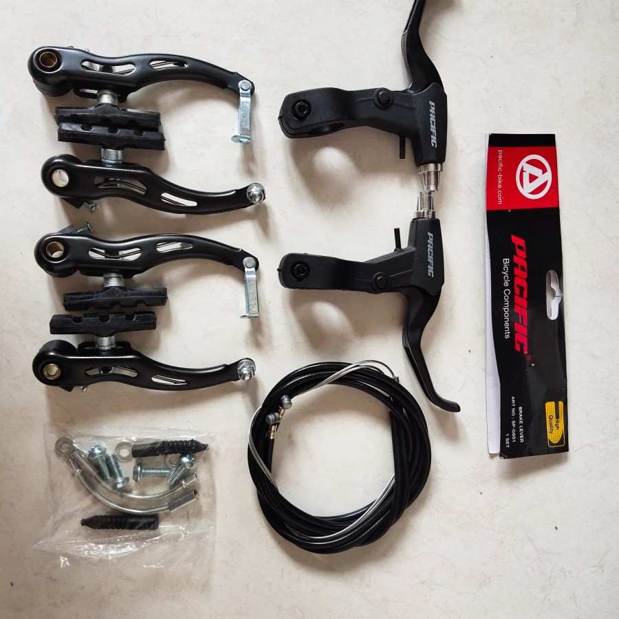 Rem V Brake Full Set Sepeda Bmx Mtb Pacific