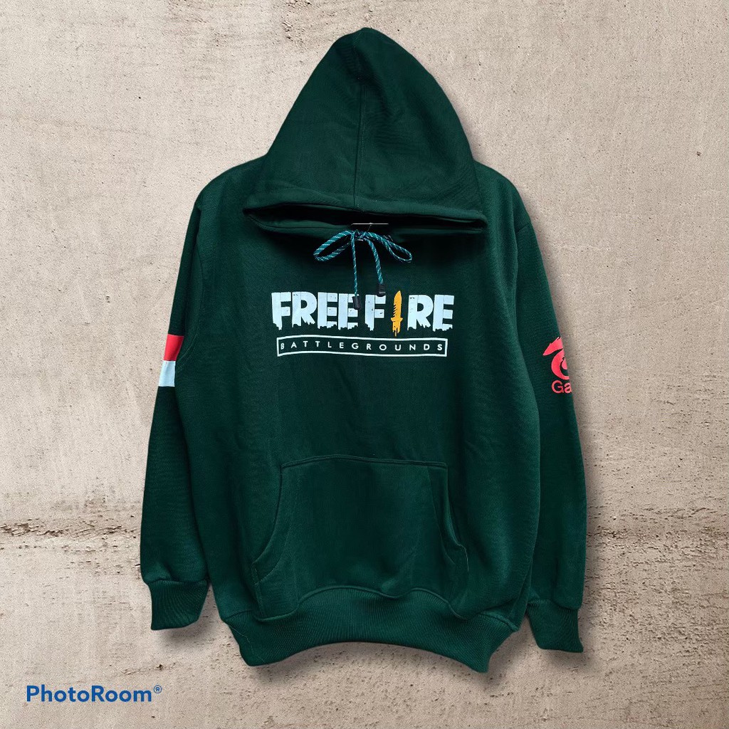 Jaket / Hoodie / Sweater Free Fire Bahan Fleece Premium