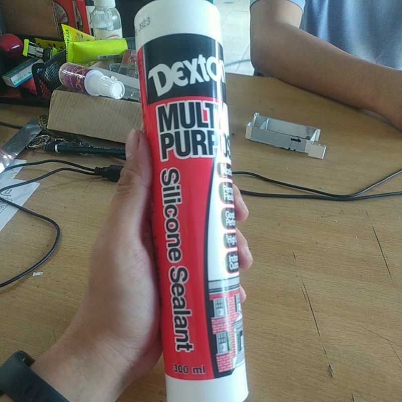 lem kaca silicone / silicon / sealent / silent / silikon dextone