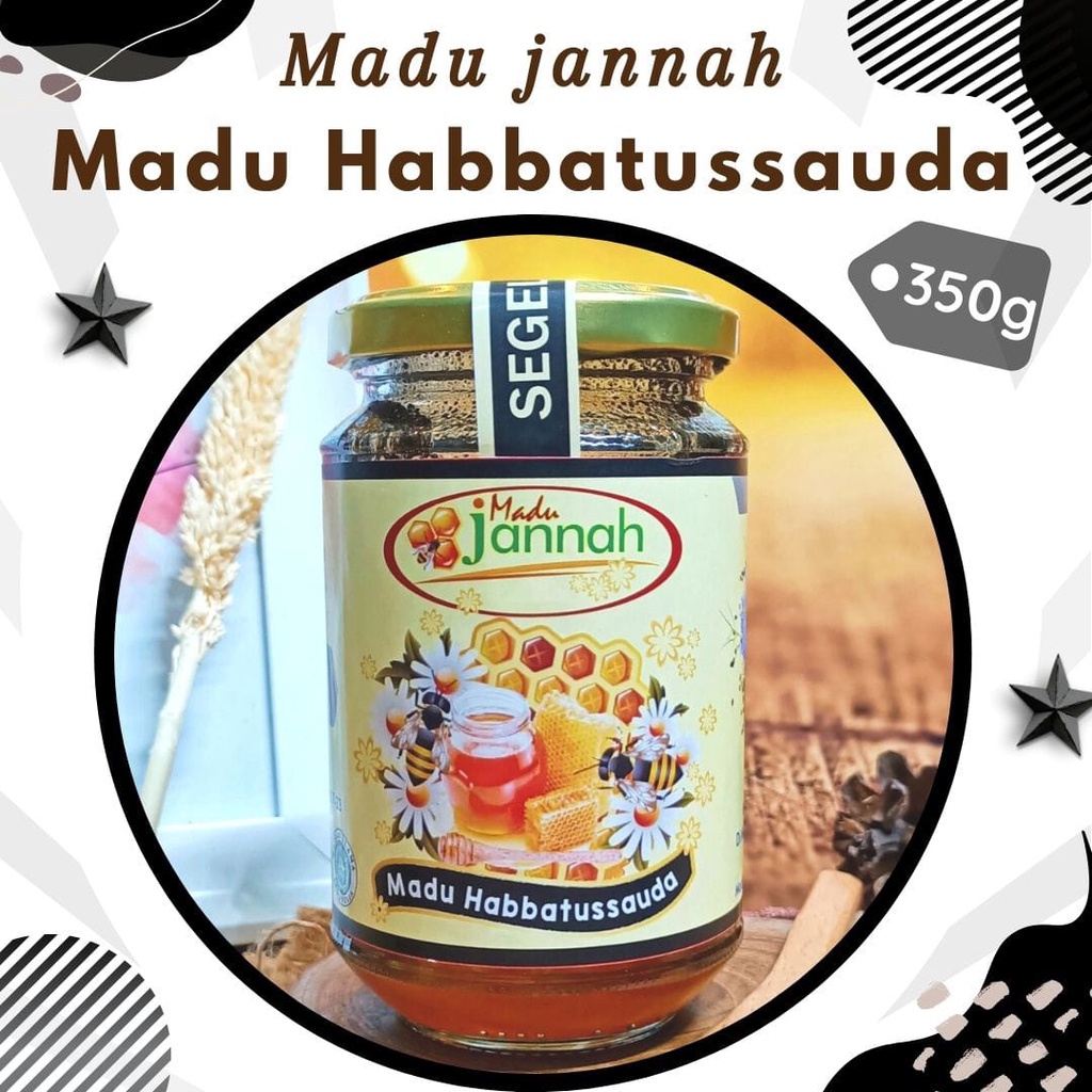 

Madu Habbatussauda Jannah 350gr