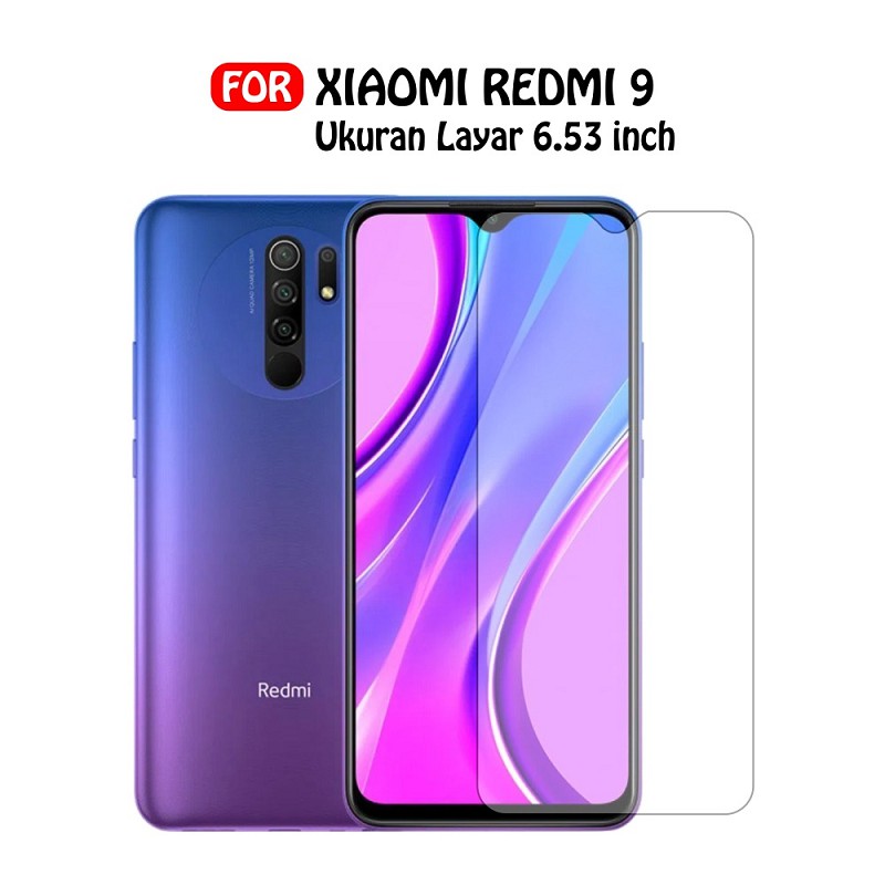 Tempered Glass Xiaomi Redmi 9 Premium Quality Anti Gores Kaca