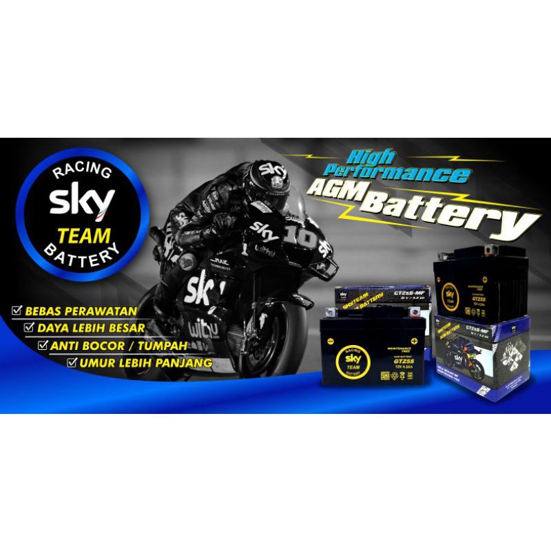 Jual Aki Motor Vario 110 CW Scoopy GTZ5S GTZ4V YTZ5S YTZ4V MF Aki
