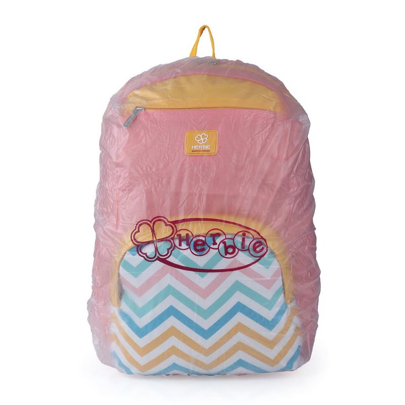 HERBIE Tas Backpack Wanita Terbaru Pink | Tas Ransel Cantik | Tas Sekolah Kuliah Cewek | Tas Kerja Kantor Travelling | Tas Gendong Premiun Original